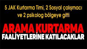 Deprem Blgesine 11 personel daha gnderildi