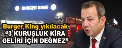 Burger King yklacak