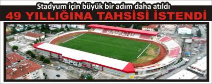 Stadyum iin byk bir adm daha atld