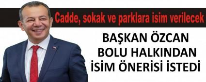 Cadde, sokak ve parklara isim verilecek