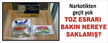 TOZ ESRARI BAKIN NEREYE SAKLAMI?