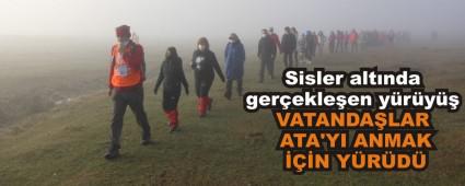 Sisler altnda gerekleen yry