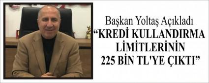 KRED KULLANDIRMA LMTLERNN 225 BN TL\'YE IKTI