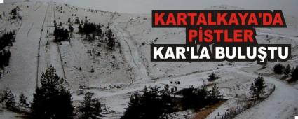 KARTALKAYA\'DA PSTLER KAR\'LA BULUTU