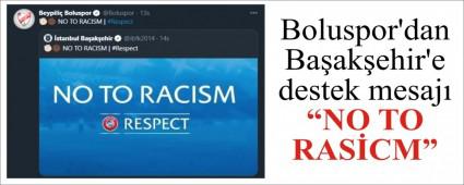 Boluspor\'dan Baakehir\'e destek mesaj