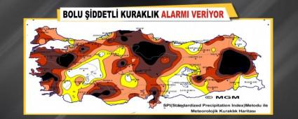 BOLU DDETL KURAKLIK ALARMI VERYOR