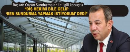 Bakan zcan Sundurmalar ile ilgili konutu