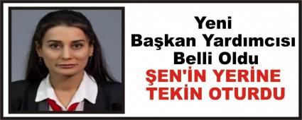 Yeni Bakan Yardmcs  Belli Oldu