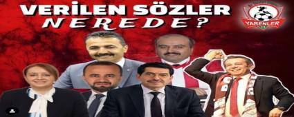 YARENLER YETKLLERE SESLEND