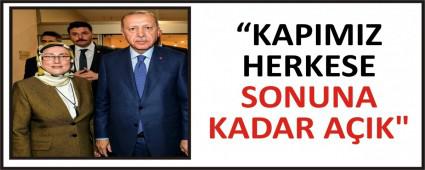 KAPIMIZ HERKESE SONUNA KADAR AIK\"