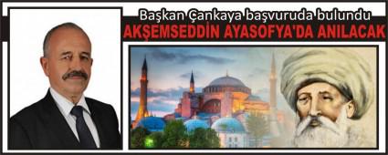 AKEMSEDDN AYASOFYA\'DA ANILACAK
