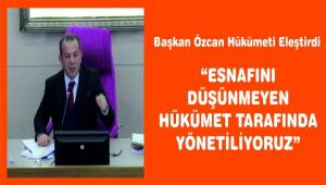 Bakan zcan Hkmeti Eletirdi