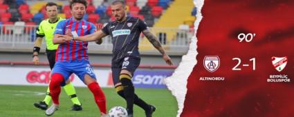 BOLUSPOR ZMR\'DEN MALUBYETLE AYRILDI 2-1