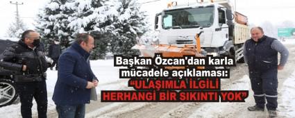 Bakan zcan\'dan karla mcadele aklamas