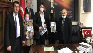 TBTAK BRNCLERNDEN AHMET ANKAYA\'YA ZYARET