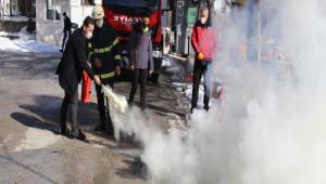 LE EMNYET MDRLNDE YANGIN TATBKATI YAPILDI