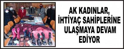 AK KADINLAR, HTYA SAHPLERNE ULAMAYA DEVAM EDYOR