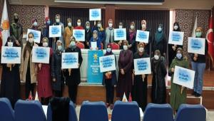 AK PART KADIN KOLLARI\'NDAN 22 MART MESAJI