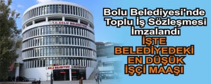 Bolu Belediyesi\'nde Toplu  Szlemesi mzaland