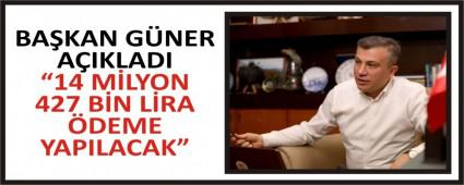 14 MLYON 427 BN LRA DEME YAPILACAK