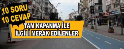 TAM KAPANMA LE LGL MERAK EDLENLER