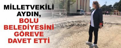 MLLETVEKL AYDIN, BOLU BELEDYESN GREVE DAVET ETT