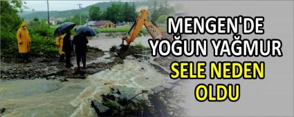 MENGEN\'DE YOUN YAMUR SELE NEDEN OLDU