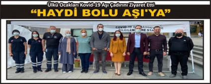 lk Ocaklar Kovid-19 A adrn Ziyaret Etti 