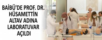 BAB\'DE PROF. DR. HSAMETTN ALTAV ADINA LABORATUVAR AILDI