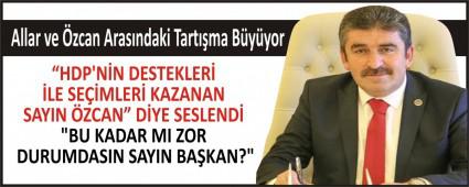 Allar ve zcan Arasndaki Tartma Byyor