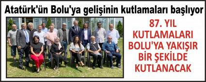 Atatrk\'n Bolu\'ya geliinin kutlamalar balyor