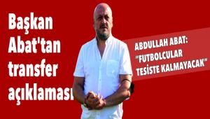 7 transfer yaptk, 5 ya da 6 futbolcu daha alacaz