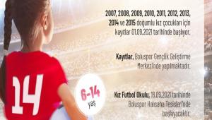 KIZ FUTBOL OKULU KAYITLARI 1 EYLL\'DE BALIYOR
