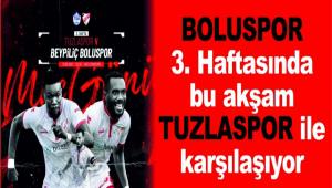 Boluspor 3. Haftasnda bu akam Tuzlaspor ile karlayor