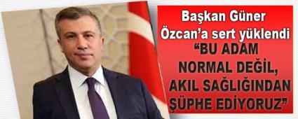 Bakan Gner\' zcan\'a sert yklendi