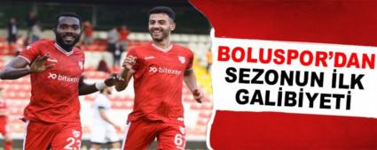 BOLUSPOR\'DAN SEZONUN LK GALBYET