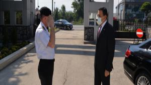 VAL MT\'TEN JANDARMA KOMUTANI SAYGILI\'YA ZYARET