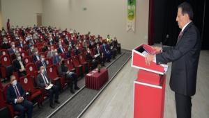 Vali mit, Merkez Mahalle ve Ky Muhtarlaryla Bir Araya Geldi