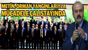 METN, ORMAN YANGINLARIYLA MCADELE ALITAYINDA