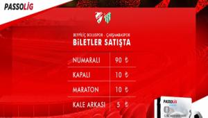 BOLUSPOR KUPA MAININ BLETLERN SATIA IKARDI