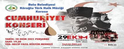 BOLU BELEDYES\'NDEN CUMHURYET KONSER