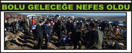 BOLU GELECEE NEFES OLDU