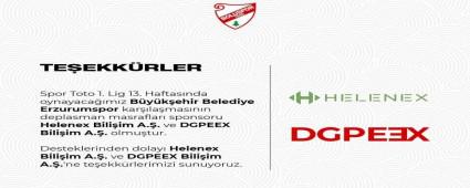 ERZURUMSPOR MAININ SPONSORU BELL OLDU