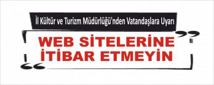 l Kltr ve Turizm Mdrl\'nden Vatandalara Uyar