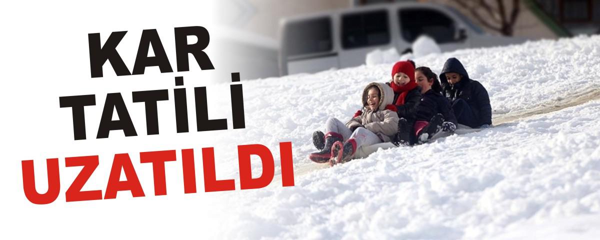 KAR TATL UZATILDI