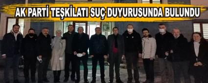 AK PART TEKLATI SU DUYURUSUNDA BULUNDU