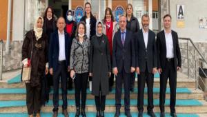 GENEL BAKAN SIDIKA AYDIN BOLU\'YA GELD