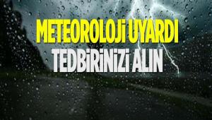 METEOROLOJ\'DEN KUVVETL YAI UYARISI