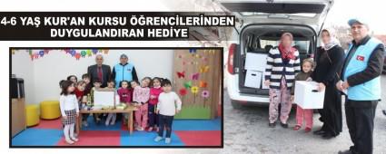 4-6 YA KUR\'AN KURSU RENCLERNDEN DUYGULANDIRAN HEDYE