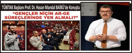 TBTAK Bakan Prof. Dr. Hasan Mandal BAB\'de Konutu